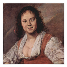 Het zigeunermeisje van Hals - Poster