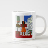 Het zigeunermeisje voor Sacre Coeur 2006 Grote Koffiekop (Rechts)