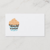 Het zijn 60 is Zoete T-shirts en Giften Visitekaartje (Achterkant)