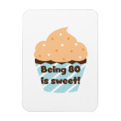 Het zijn 80 is Sweet Birthday T-shirts en Gifts Magneet (Verticaal)