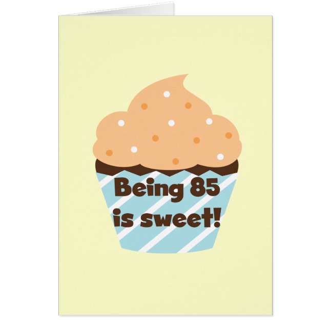 Het zijn 85 is Sweet Birthday T-shirts en Gifts (Voorkant)