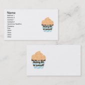 Het zijn 85 is Sweet Birthday T-shirts en Gifts Visitekaartje (Voorkant / Achterkant)