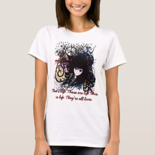 Het zijn allemaal levens t-shirt