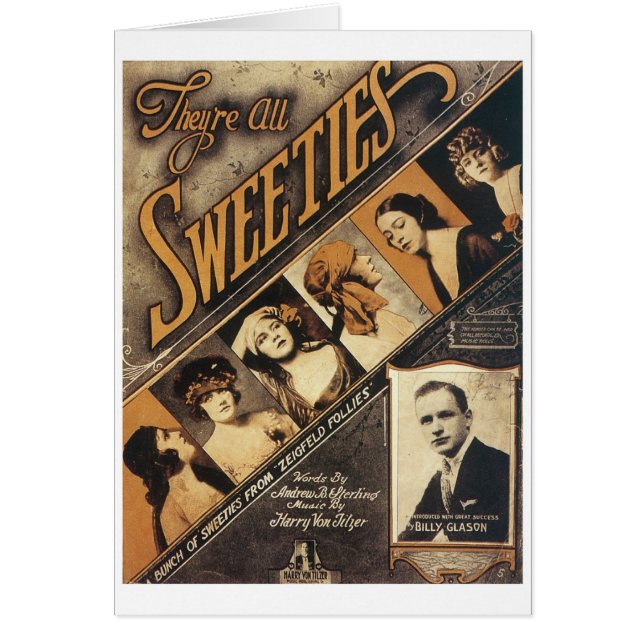 Het zijn allemaal Sweeties  Songbook Hoesje (Voorkant)