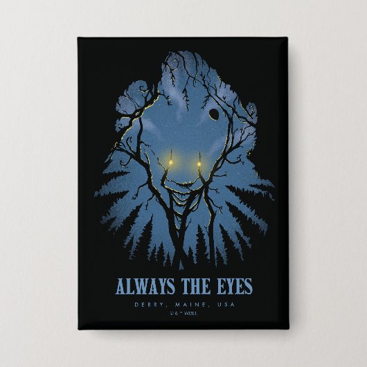 Het zijn altijd de pareidolic Topjes Button (Voorkant)