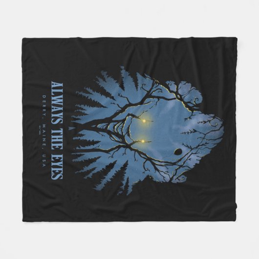 Het zijn altijd de pareidolic Topjes Fleece Deken (Voorkant (Horizontaal))