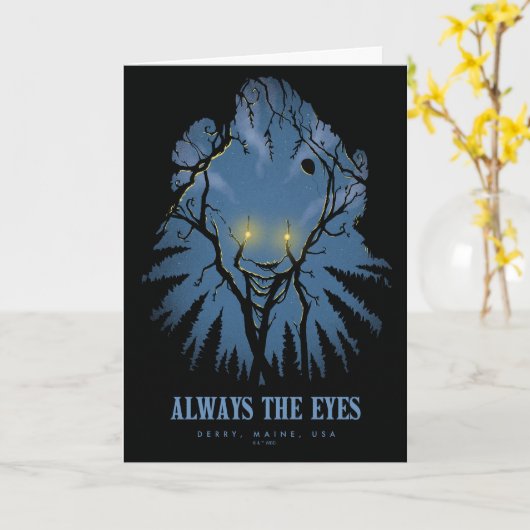 Het zijn altijd de pareidolic Topjes Kaart (Gele Bloem)