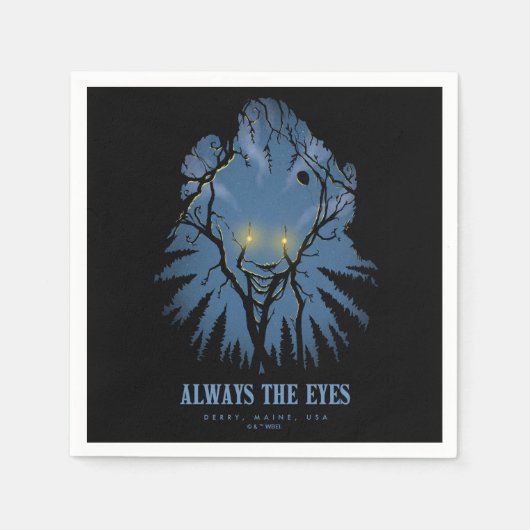 Het zijn altijd de pareidolic Topjes Servet (Voorkant)