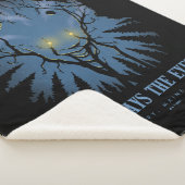 Het zijn altijd de pareidolic Topjes Sherpa Deken (3/4)