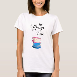 Het zijn altijd theetheekopjes uit de theetijd van t-shirt