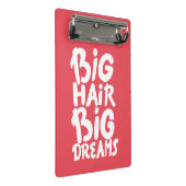 Het zijn Big Hair Big Dreams Mini Klembord (Schuin)