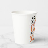 Het zijn Coffee-cups op uurpapier Papieren Bekers (Rechts)