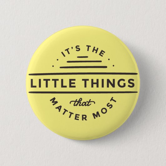 Het zijn de kleine dingen die de meeste Button uit (Voorkant)