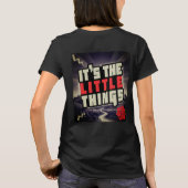 Het zijn de Kleine Dingen Dubbelzijdig T-shirt (Achterkant)