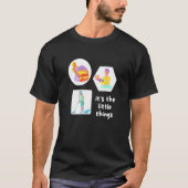 Het zijn de kleine dingen schoonmaken Lady Houseke T-shirt (Voorkant)