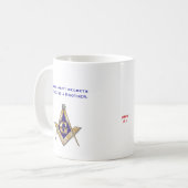 Het zijn geen geheimen. koffiemok (Voorkant links)