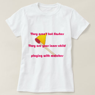 Het zijn geen hete flitsen t-shirt