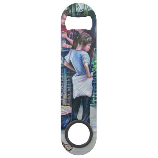 Het zijn geen meisjes, het zijn vrouwen speed flessenopener (Voorkant)