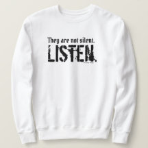 Het zijn geen Silent Simple Petten Crew (White)