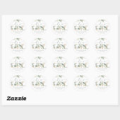 Het zijn Girl Baby Shower Stickers (Vel)