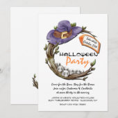 Het zijn Halloween-feestuitnodigingen Kaart (Voorkant / Achterkant)