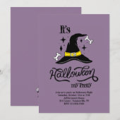 Het zijn Halloween uitnodigingen (Voorkant / Achterkant)