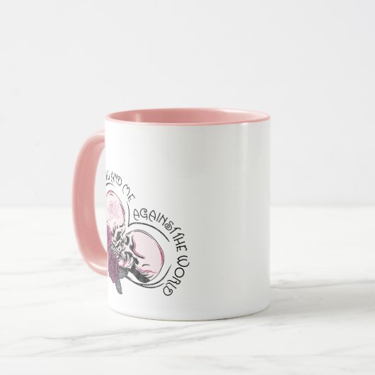 HET ZIJN JIJ EN IK TEGEN DE WERELDHANDEL MOK (Voorkant links)