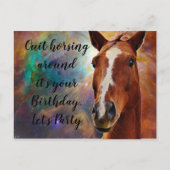 Het zijn jouw diervriendelijke groeten. briefkaart (Voorkant)