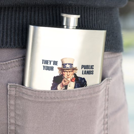 Het zijn jouw publieke Landen die ze verdedigen, o Flacon (Voorbeeld)