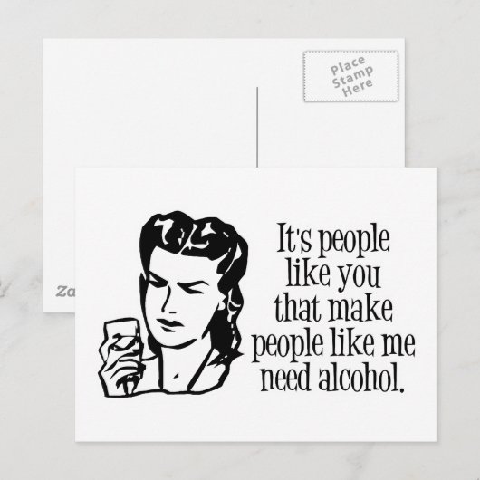 Het zijn mensen zoals jij... briefkaart (Voorkant / Achterkant)