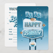 Het zijn mijn gelukkige Vlamfeestdagen Uitnodiging (Voorkant / Achterkant)