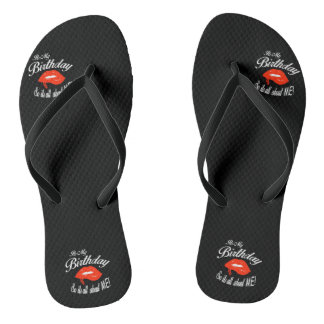 Het zijn mijn Teenslippers van de verjaardag