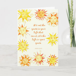 Het zijn niet de jaren... kaart