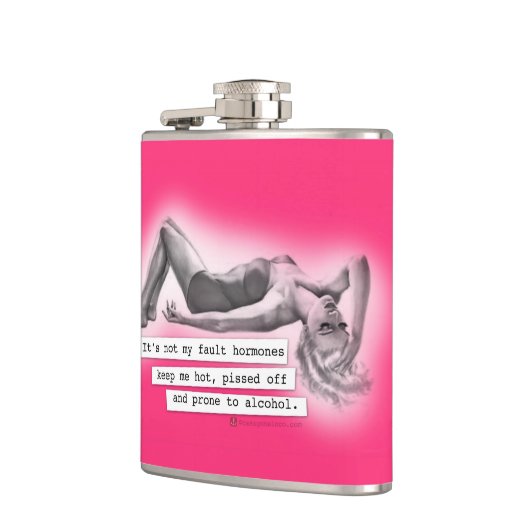 Het zijn niet mijn fouten. heupfles (Links)