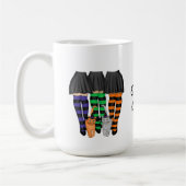 Het zijn Oktoberheks - drie heks en twee katten Koffiemok (Links)