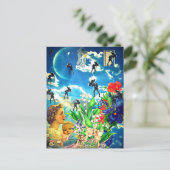 Het zijn regenende Mannen, Hallelujah Briefkaart (Staand voorkant)