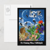 Het zijn regenende Mannen, Hallelujah Briefkaart (Voorkant / Achterkant)