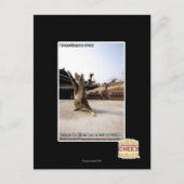 Het zijn shaolin poten van woede briefkaart (Voorkant)