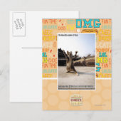 Het zijn shaolin poten van woede briefkaart (Voorkant / Achterkant)