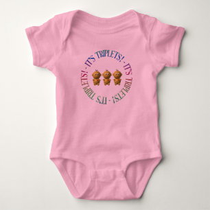 Het zijn triplets. romper