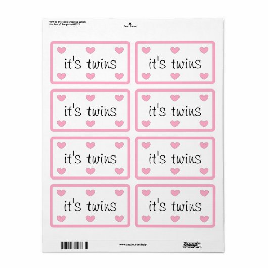 Het zijn tweeling stickers van dalDesignNZ (Full Sheet)