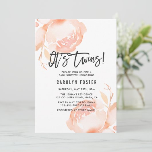 Het zijn tweelingen! kaart (Staand voorkant)