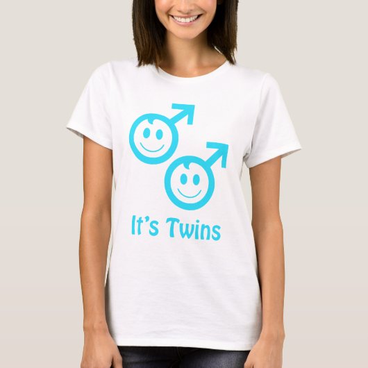 Het zijn tweelingjongens t-shirt (Voorkant)