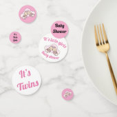 Het zijn tweelingmeisjes! Baby showers confetti (Groep)