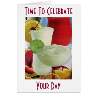 HET ZIJN UW DAG-ENJOY CHEERS EN CELEBRATE