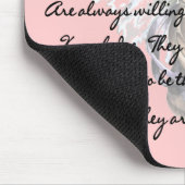 Het zijn verpleegsters. Mousepad Muismat (Hoek)