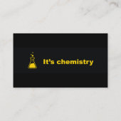 het zijn Visitekaartjes uit de chemie (Achterkant)