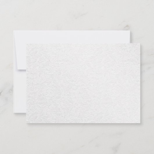 Het zilver schittert wervelingen + roze RSVP kaartje (Achterkant)