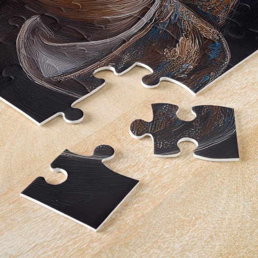 Het zingen van de Blues Shetland Sheepdog | Shelti Legpuzzel (Zijkant)