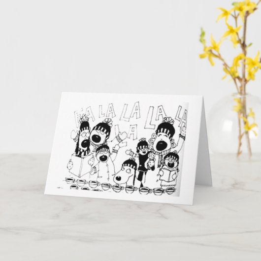 **HET ZINGEN VAN UW KERSTWENS** ALLEEN VOOR "U" KAART (Gele Bloem)